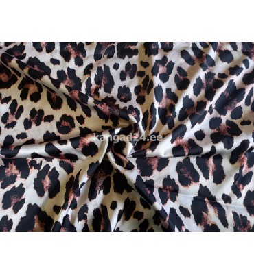 Armani satiin - leopard heledal